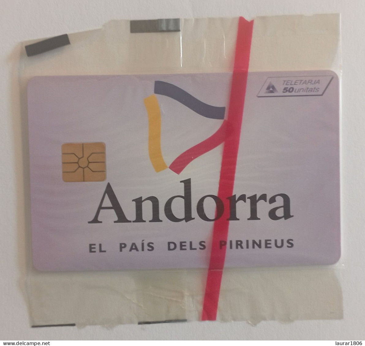 TELECARTE PHONECARD ANDORRE - STA - AND33 - ANDORRA LOGO - GEM - 50U - NSB - Andorra