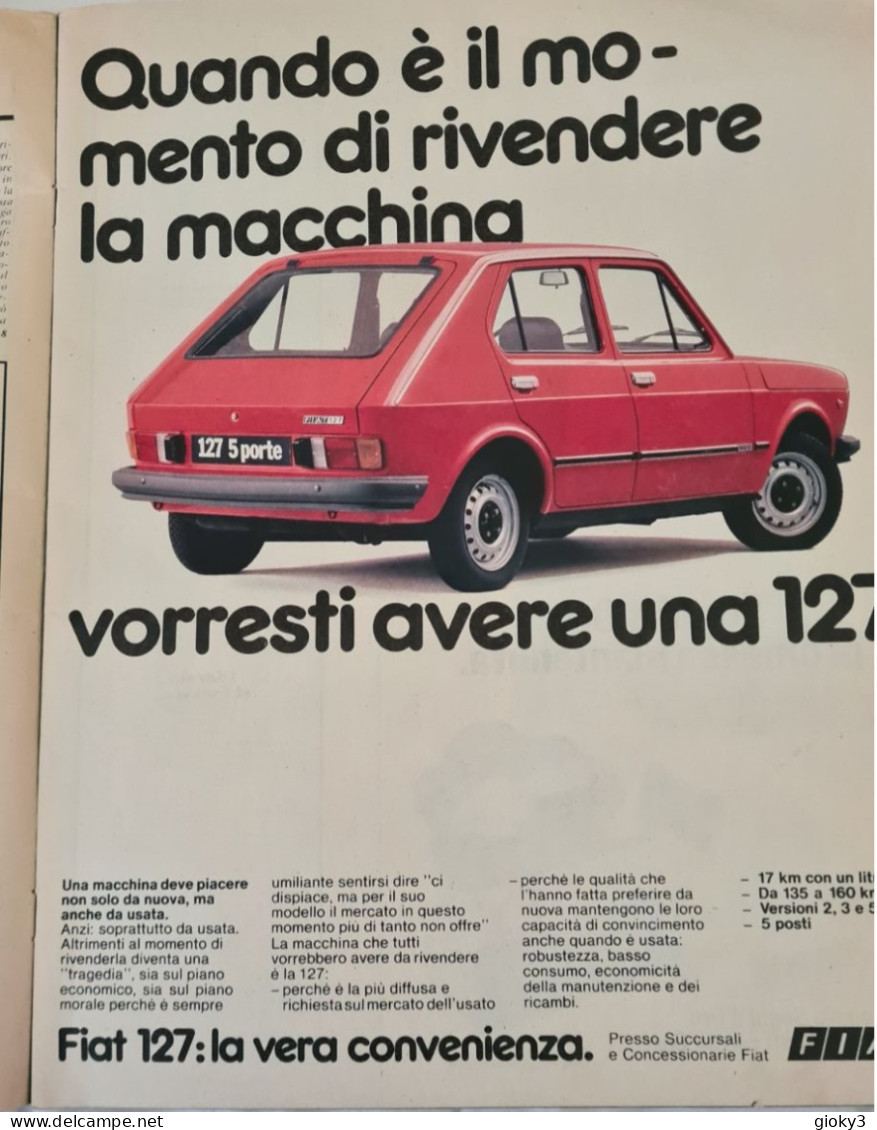 PUBBLICITA' AUTO FIAT 127 1980 - Autres & Non Classés
