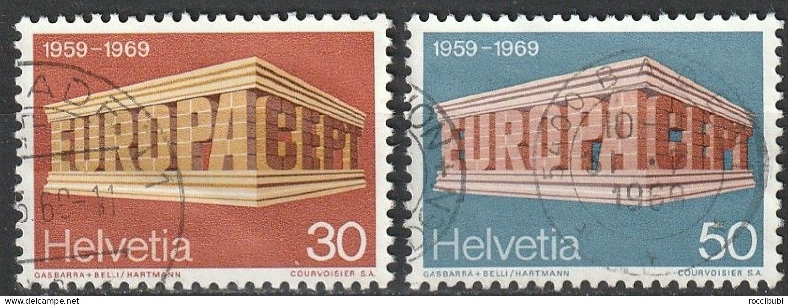 1969 // 900/901 O - Used Stamps