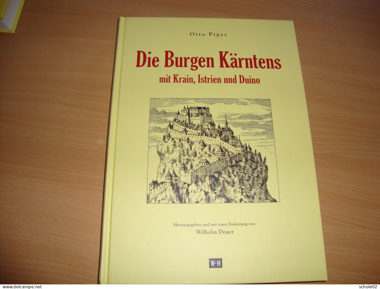 Otto Piper  Burgen (Reprint) - 2. Mittelalter