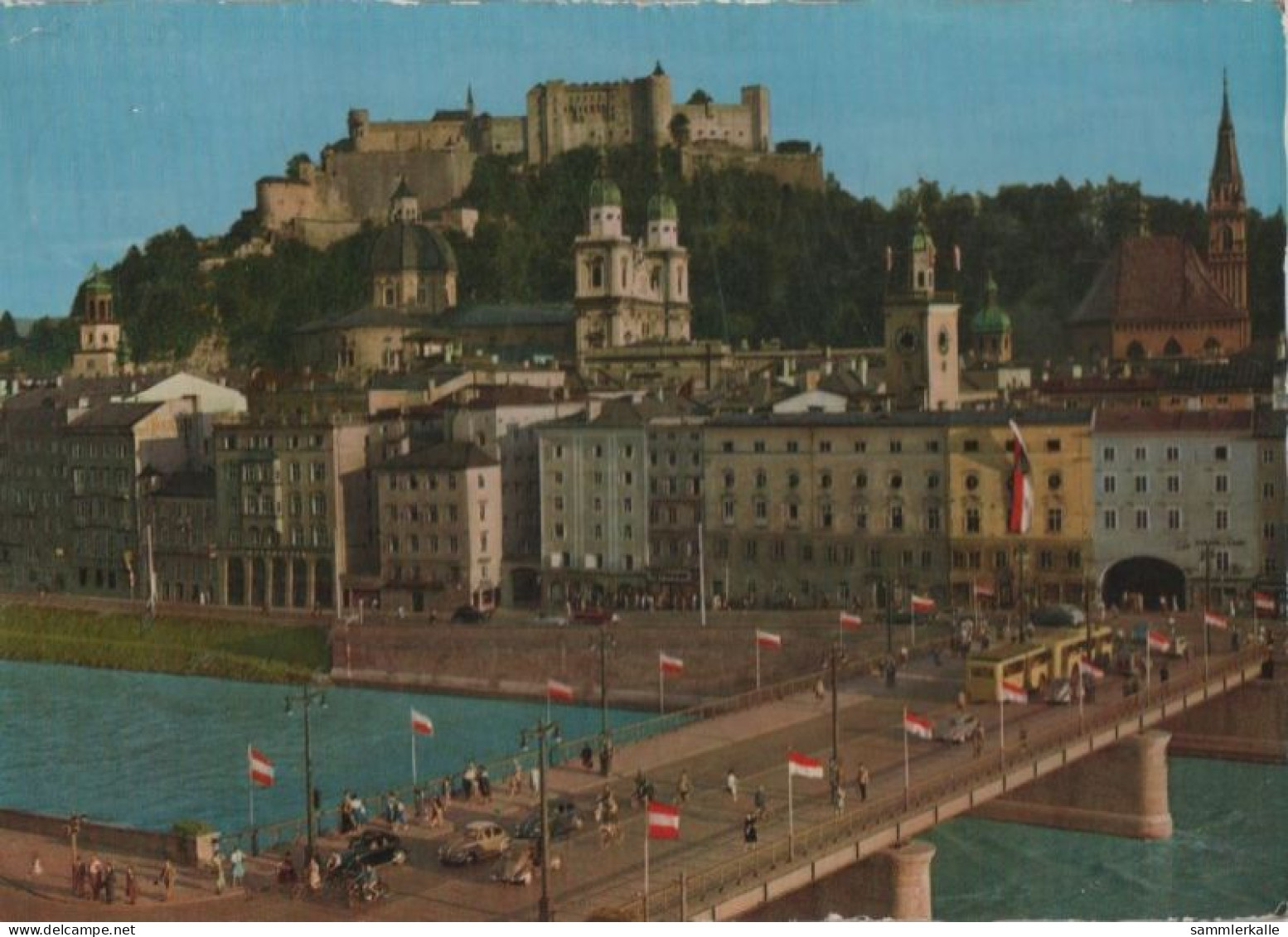 107789 - Salzburg - Österreich - Staatsbrücke - Salzburg Stadt