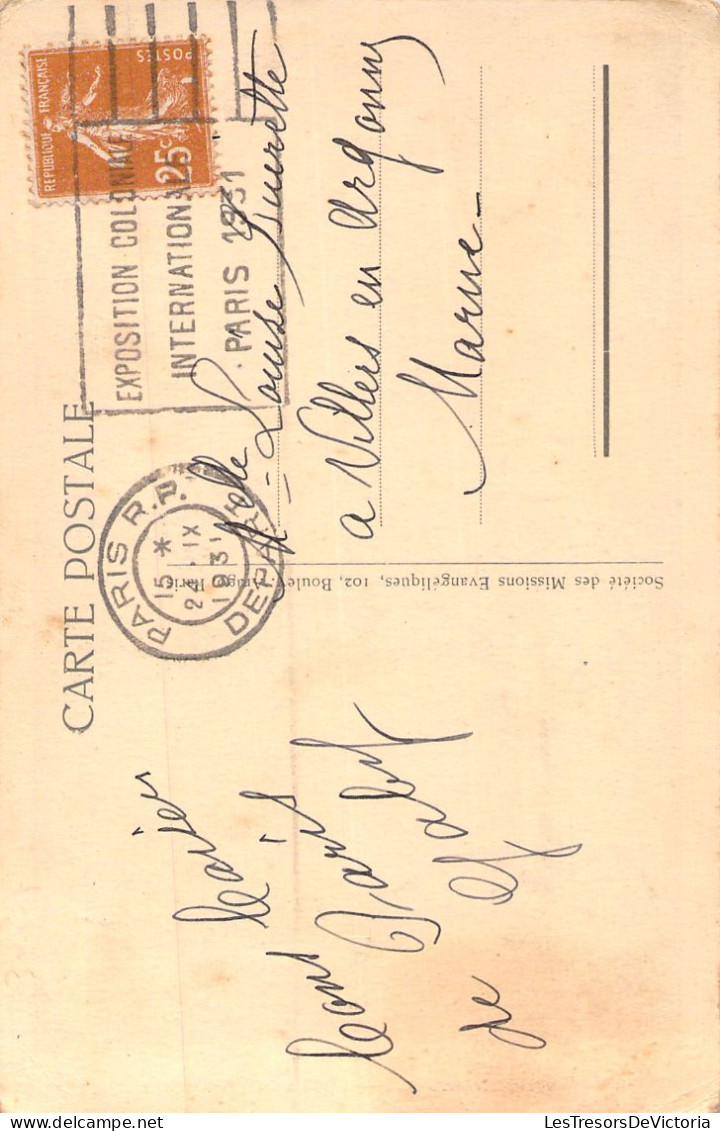 NOUVELLE CALEDONIE - Tribu De Pombayes  - Carte Postale Ancienne - Nieuw-Caledonië