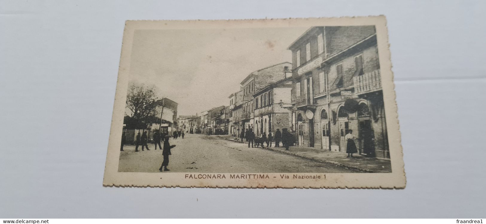 ANCONA FALCONARA  MARITTIMA  VIA NAZIONALE  ANIMATA - Ancona