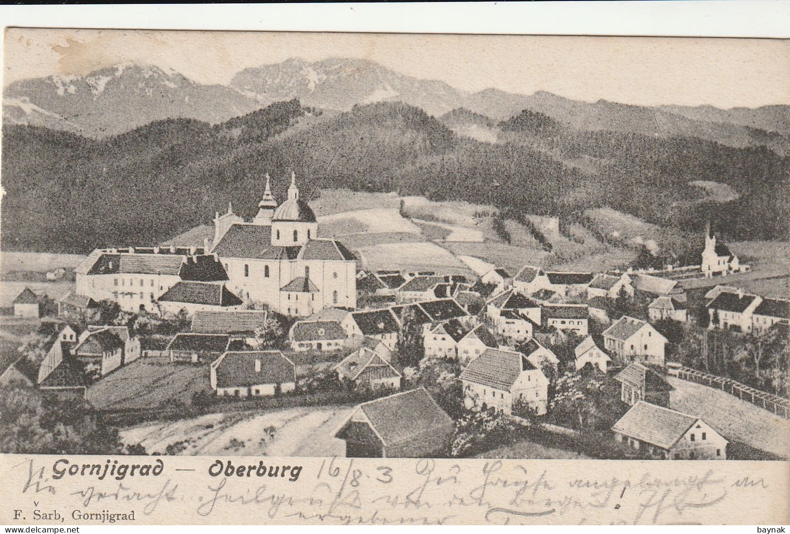 SL1814  --  GORNJIGRAD  --  OBERBURG  --  1903 - Slovénie