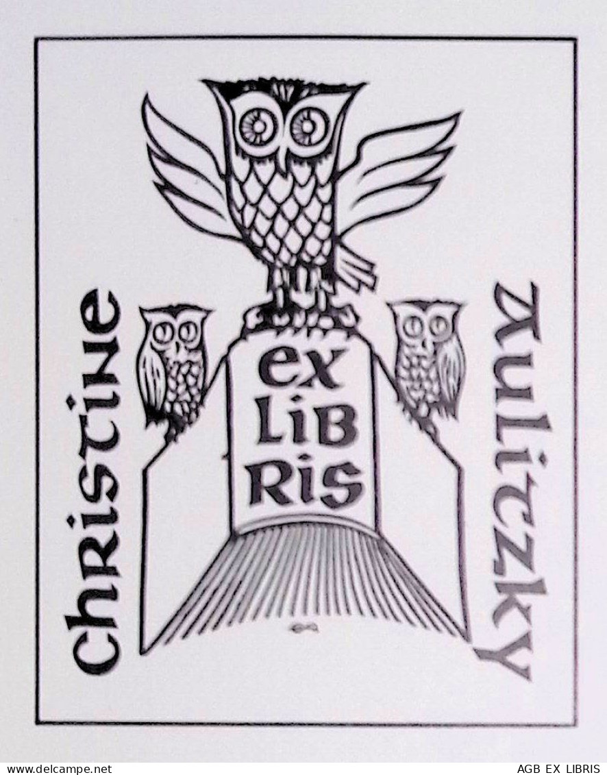 EX LIBRIS ERICH AULITZKY Per CHRISTINE AULITZKY L27bis-F02 EXLIBRIS Opus 12 - Exlibris