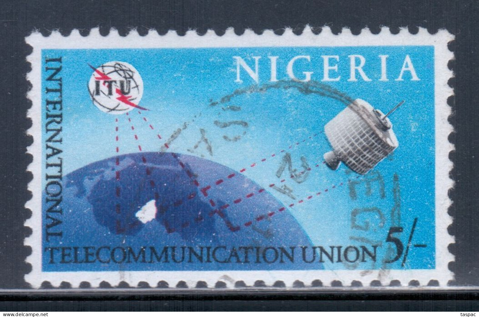 Nigeria 1965 Mi# 168 Used - Short Set - Cent. Of The ITU / Relay Satellite / Space - Afrika