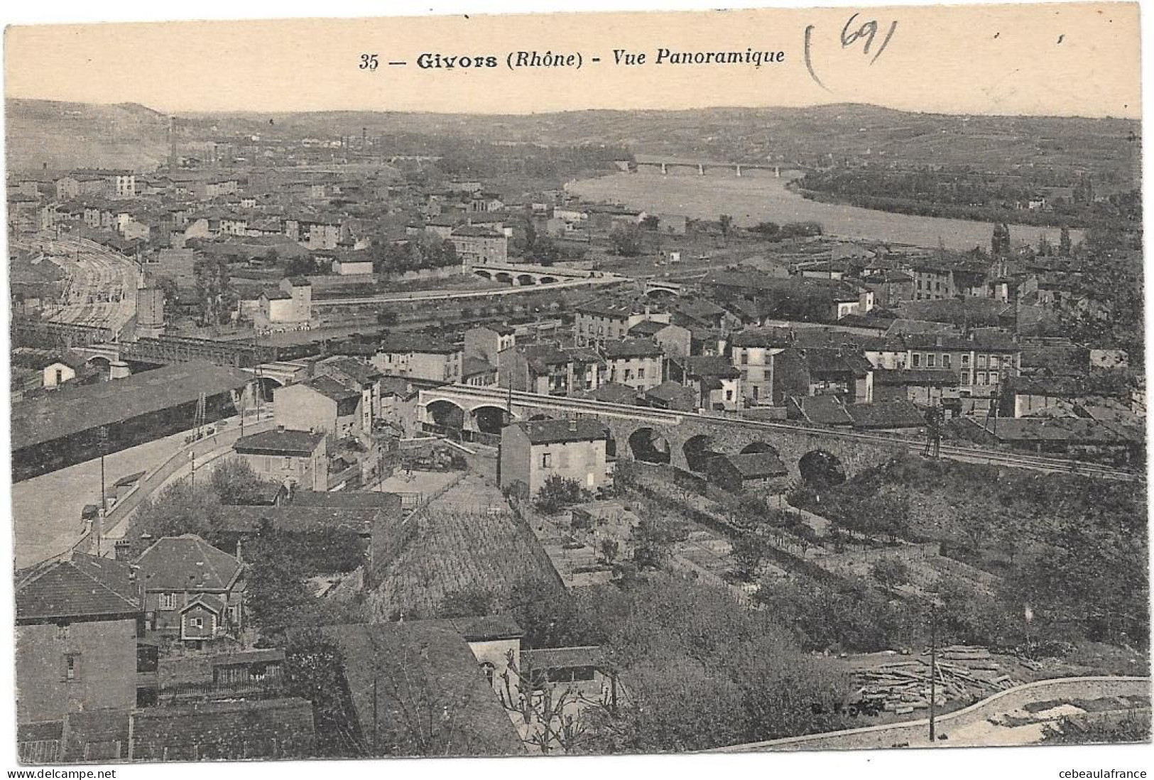 Givors Vue Panoramique - Grigny