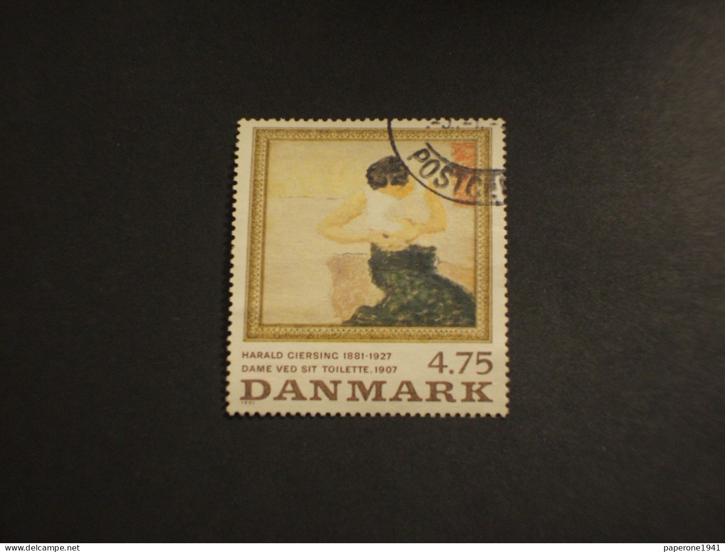 DANIMARCA - 1991 QUADRO DONNA - TIMBRATO/USED - Used Stamps