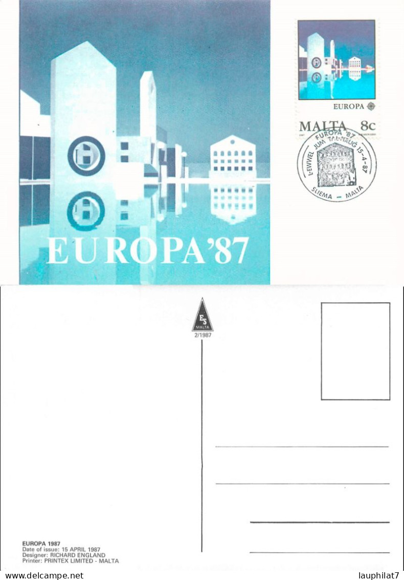 [501127]B/TB//-Malte 1987 -  Europa-Cept - Malte