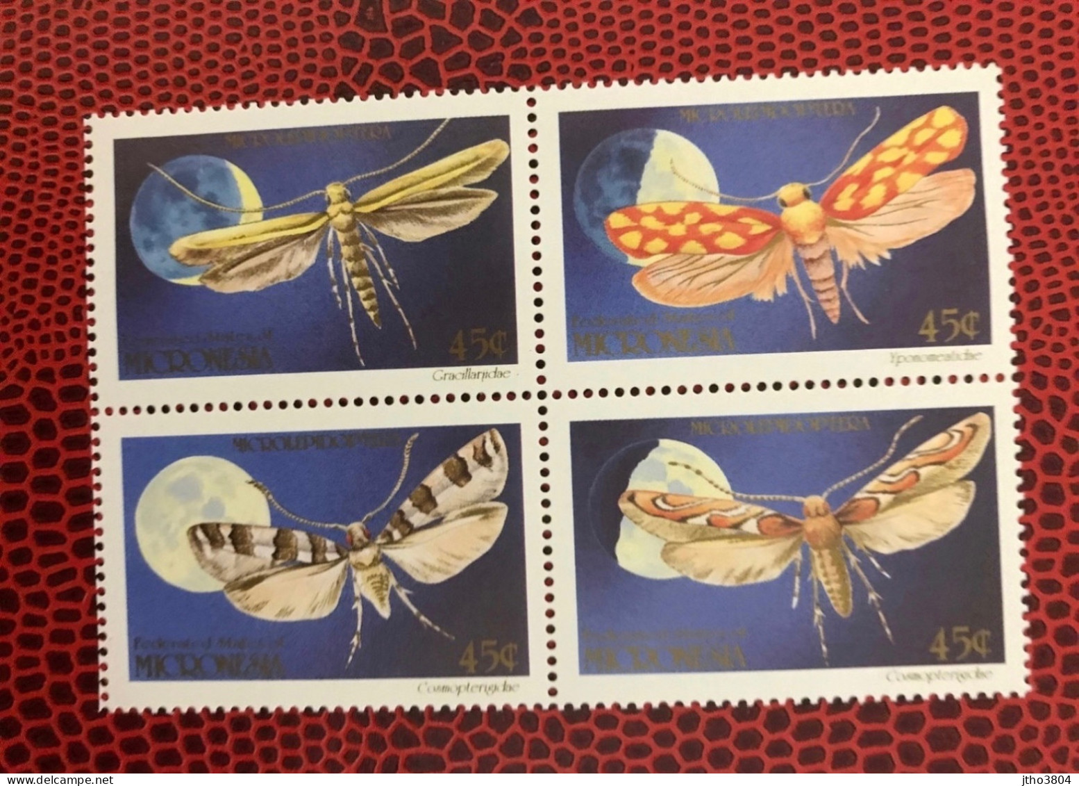 MICRONÉSIE 1990 4v Neuf MNH ** YT 151 / 154 Mariposa Butterfly Borboleta Schmetterlinge Farfalla MICRONESIA - Papillons