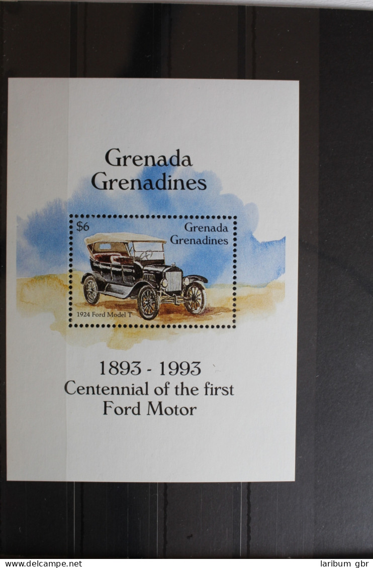 Grenadinen Von Grenada Block 294 Mit 1829 Postfrisch Autos #RZ483 - Grenade (1974-...)