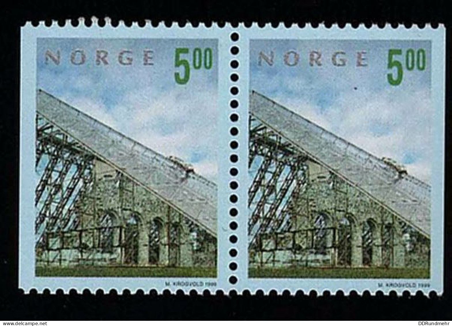 1999 Tourism  Michel NO 1308Dl/Dr AFA NO 1307Cvh Norgeskatalogen NO 1357BB Xx MNH - Neufs