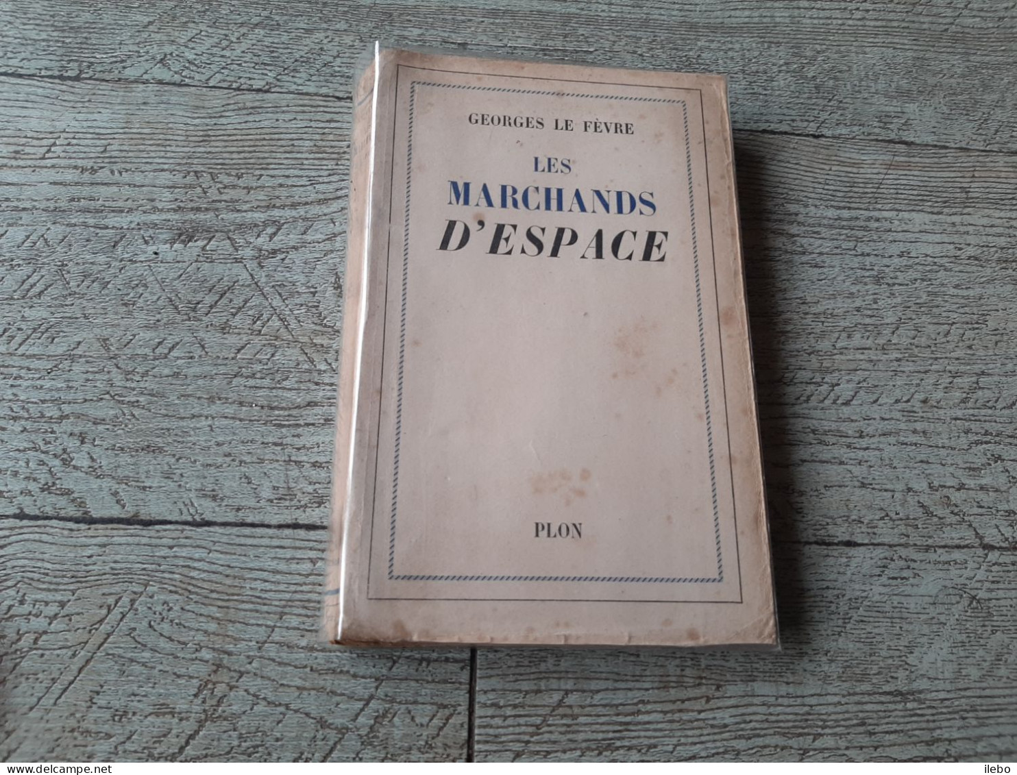 Les Marchands D'espace Georges Le Fèvre Aviation 1939 - Aerei