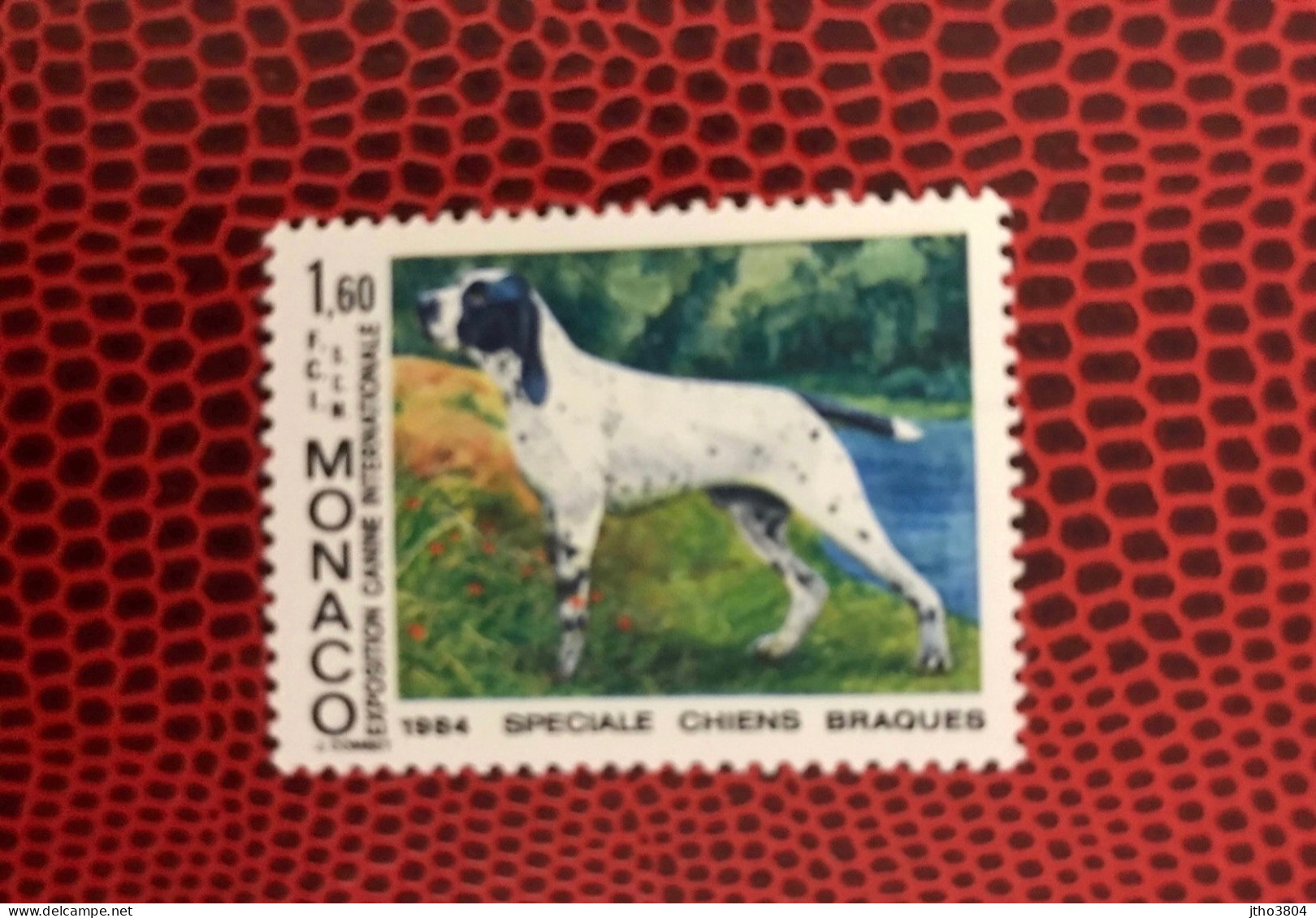 MONACO 1984 1v Neuf MNH YT 1425 Mi 1629 Perro Dog Pet Cão Hund Cane - Honden