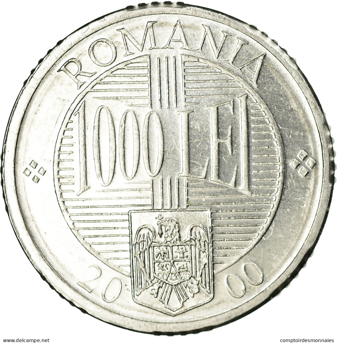 Monnaie, Roumanie, 1000 Lei, 2000, TTB, Aluminium, KM:153 - Romania