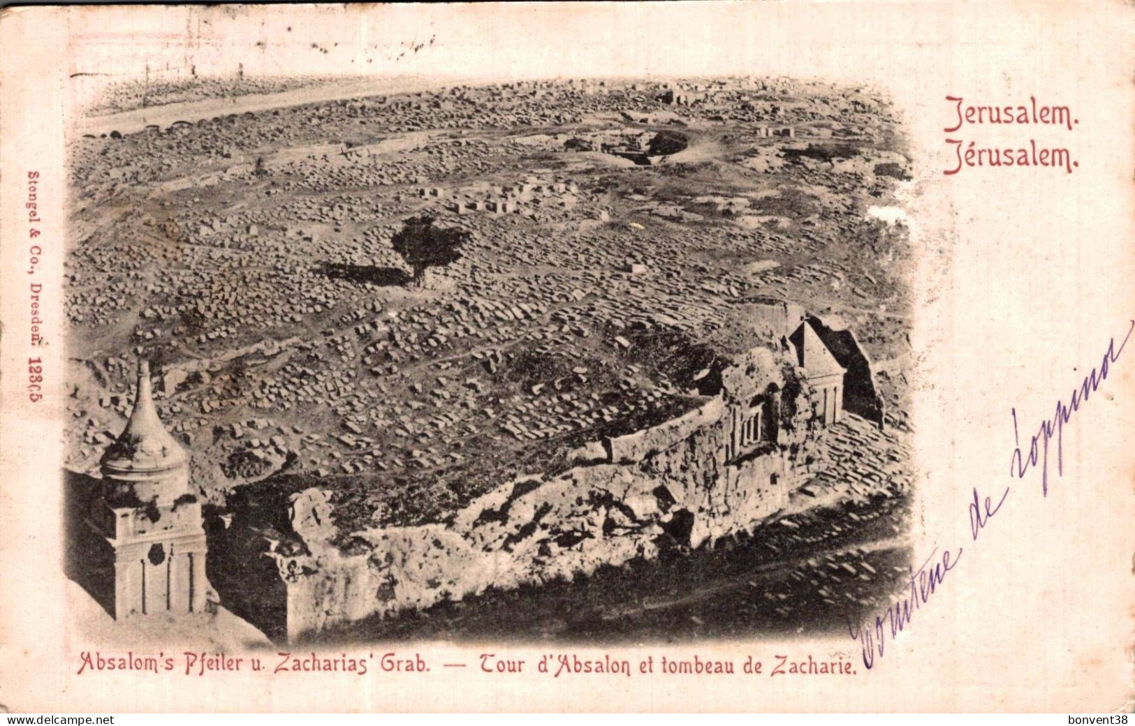 K2503 - PALESTINE - ASIE - JERUSALEM - Palestina