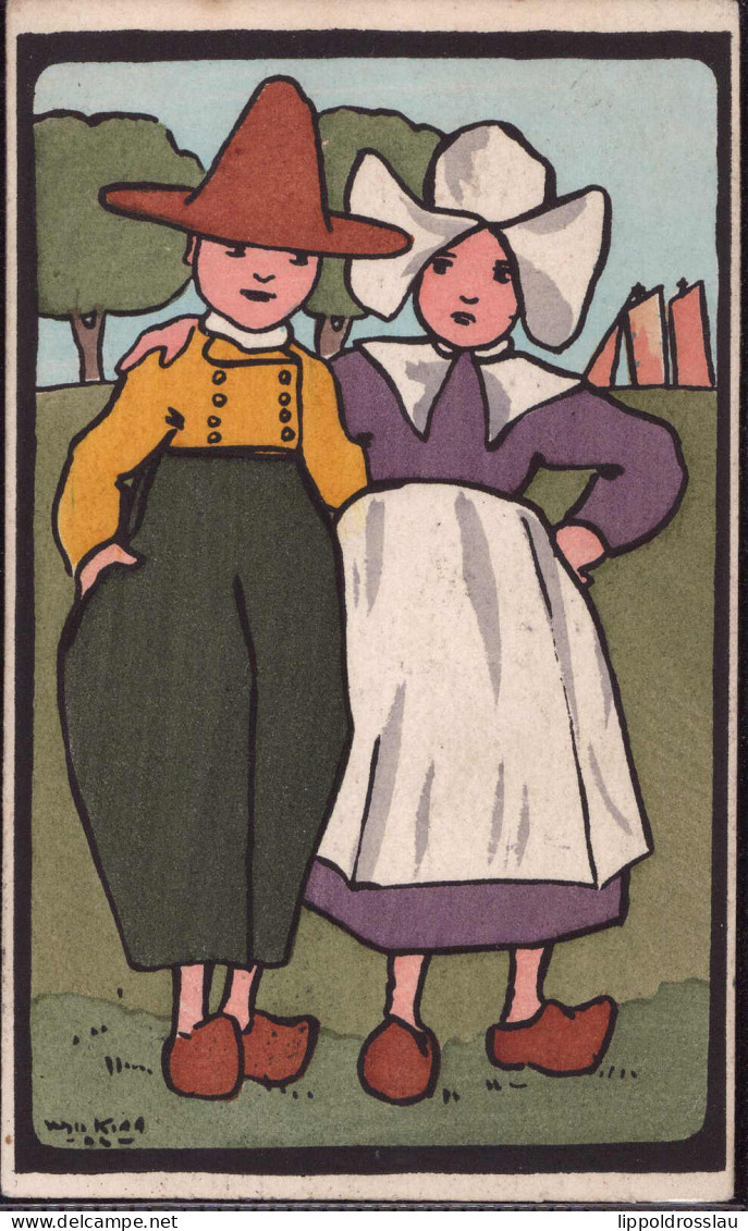 * Holländermotiv Sign. 1905 - Autres & Non Classés