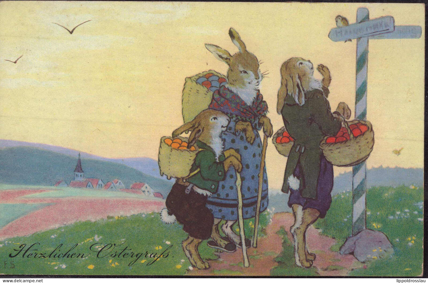 * Ostern Sign. PS M&B 2202 - Autres & Non Classés