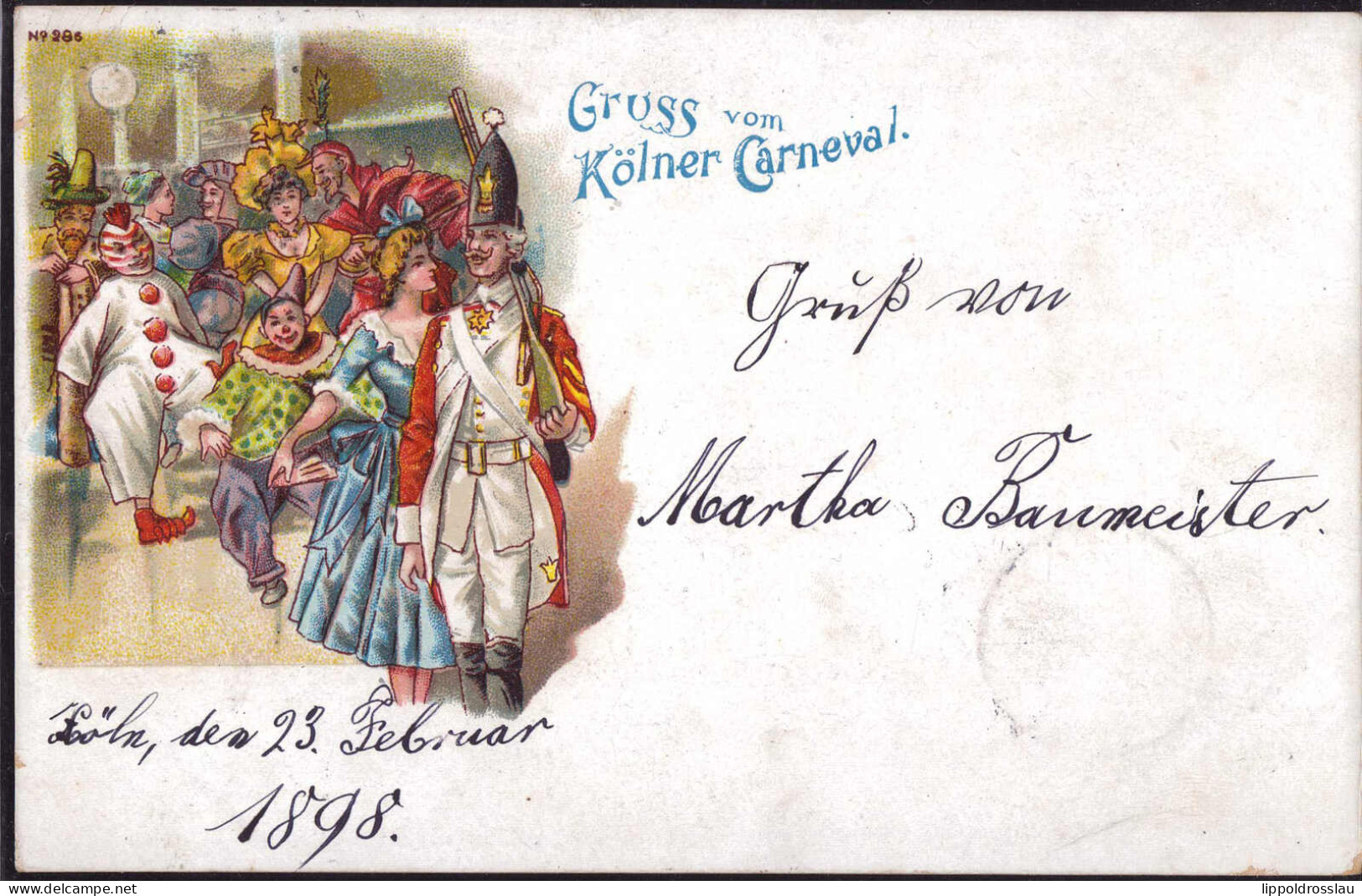 Köln Karneval 1898 - Karneval - Fasching