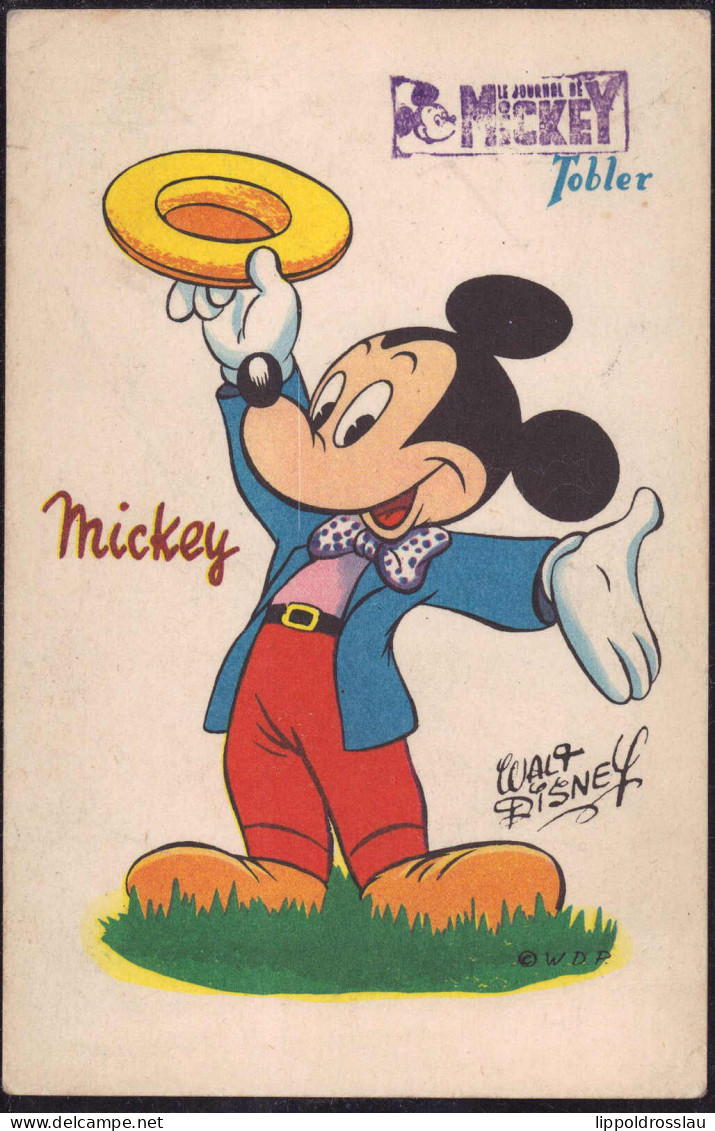 * Micky Mouse Disney, Tobler-Reklame - Andere & Zonder Classificatie