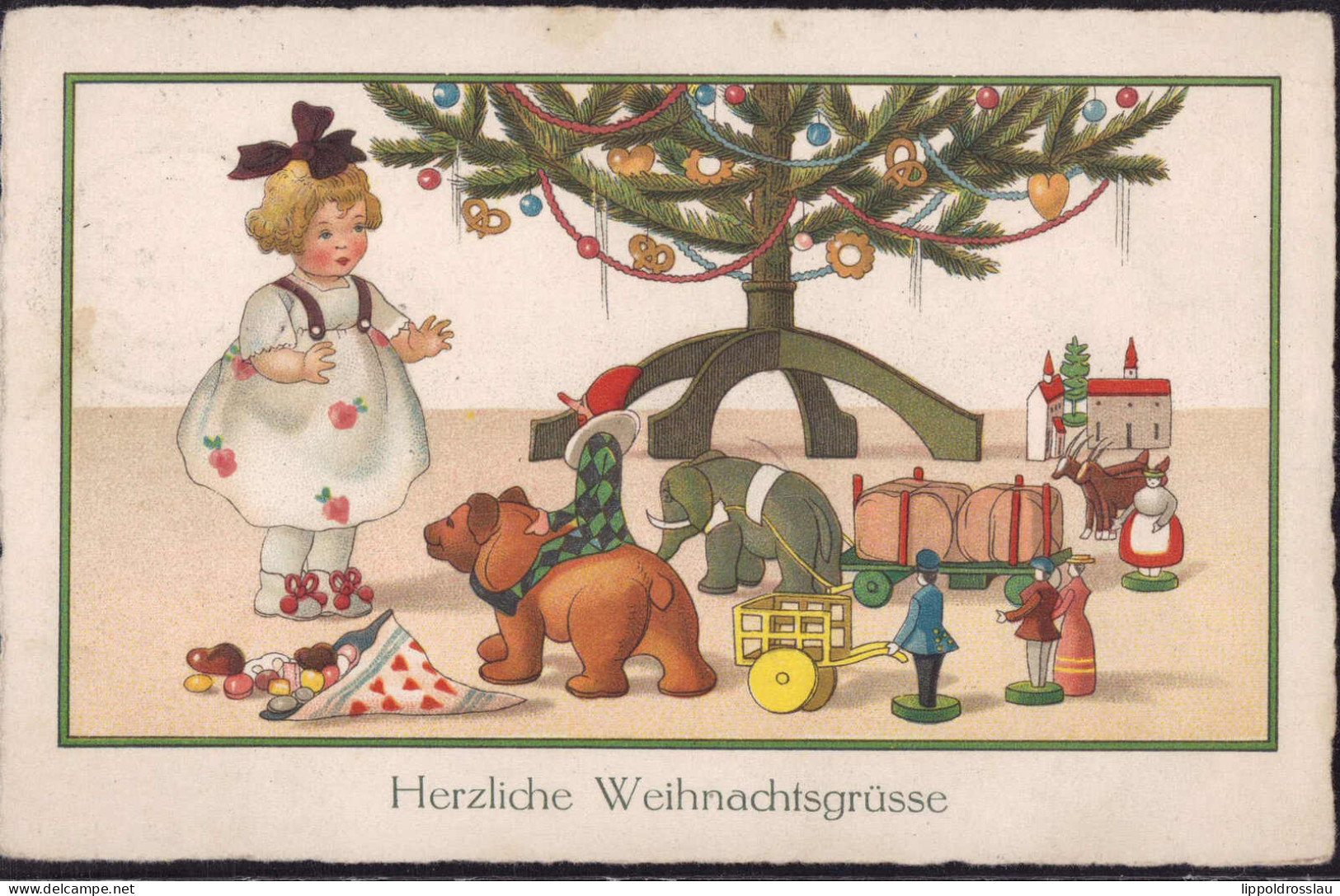 Gest. Weihnachten Spielzeug 1926 - Altri & Non Classificati