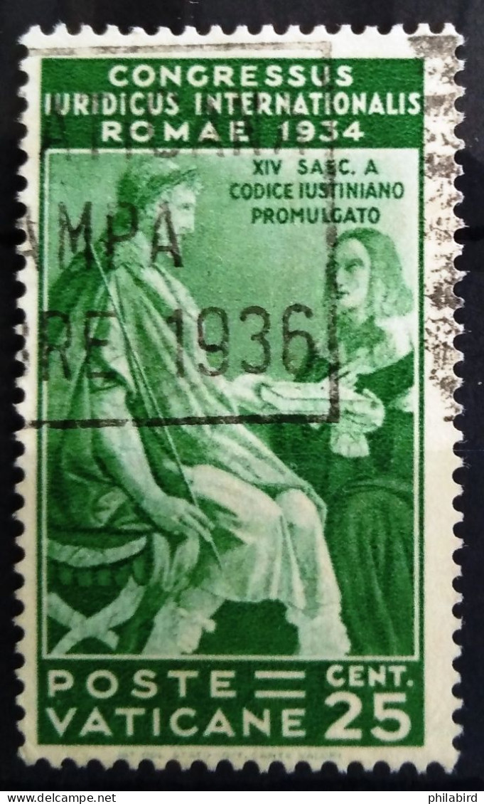 VATICAN                          N° 68                            OBLITERE - Used Stamps