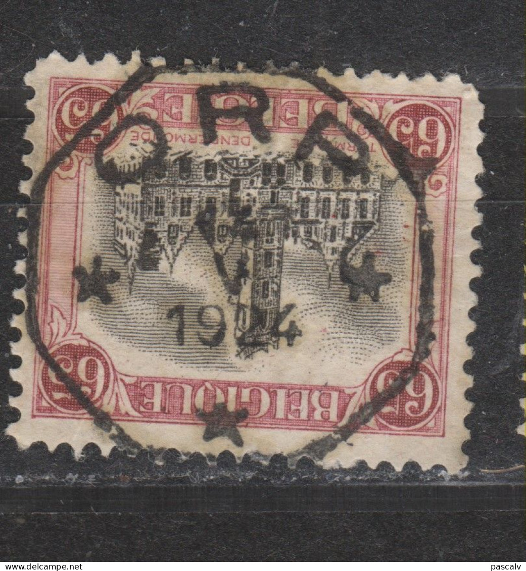 COB 182 Oblitération Centrale Télégraphe ORP - Used Stamps