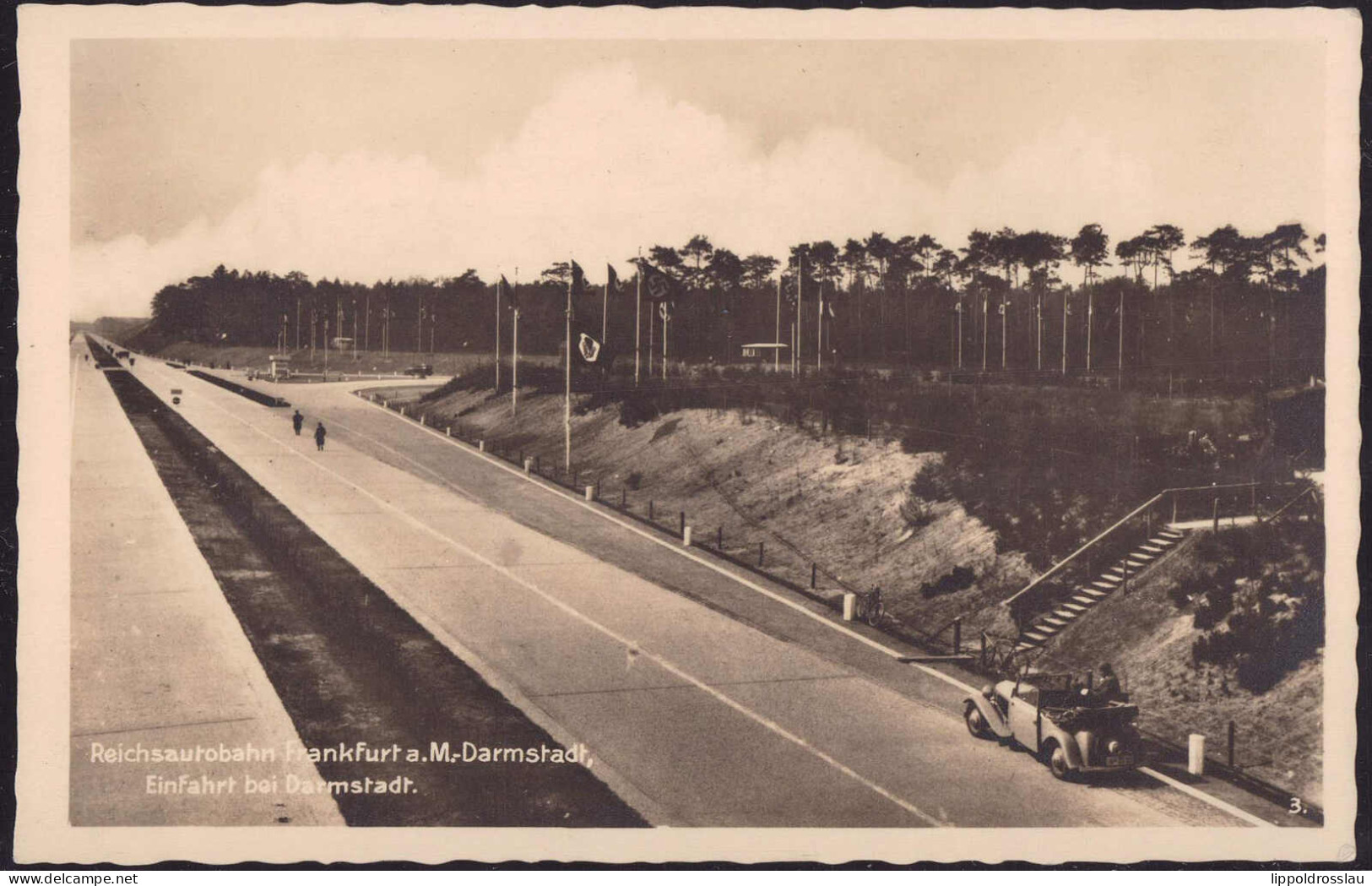 * Reichsautobahn Darmstadt - Honden