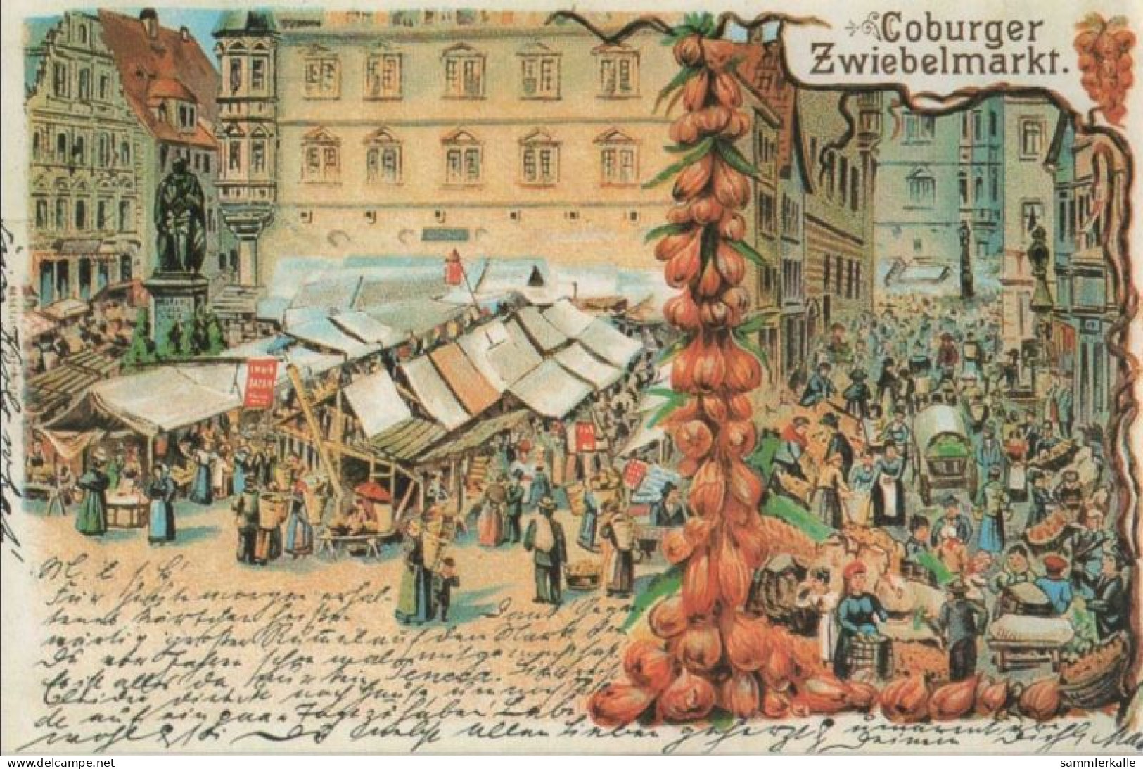 93023 - Coburg - [REPRINT] Zwiebelmarkt - Ca. 1980 - Coburg