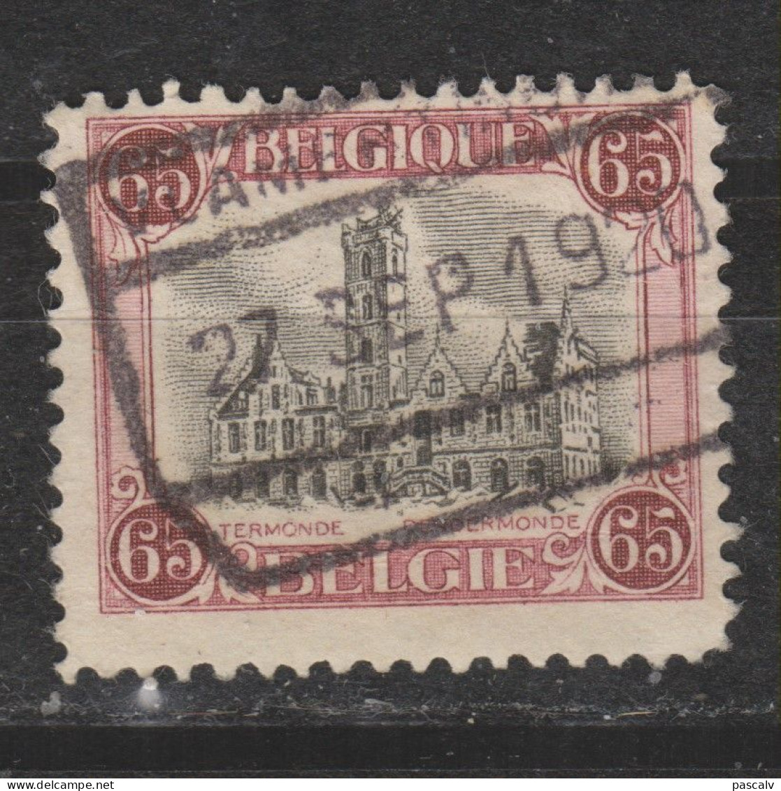 COB 182 Oblitération Centrale Chemins De Fer VLAMERTINGHE - Used Stamps