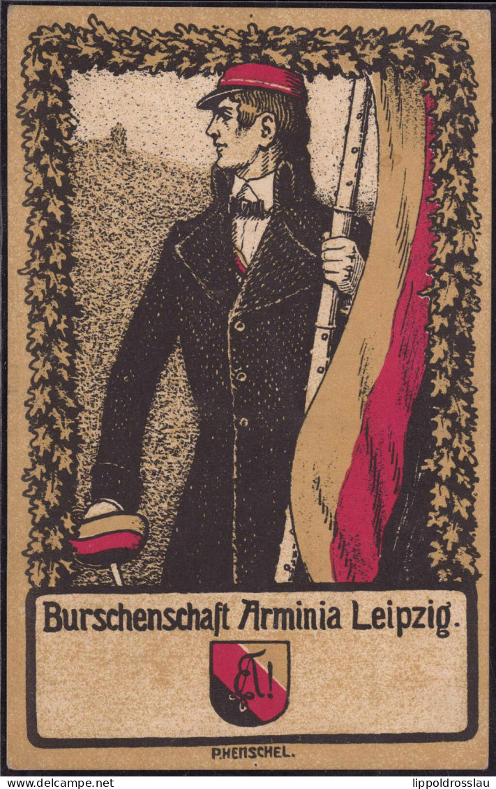 Gest. Burschenschaft Arminia Leipzig 1911 - Vari