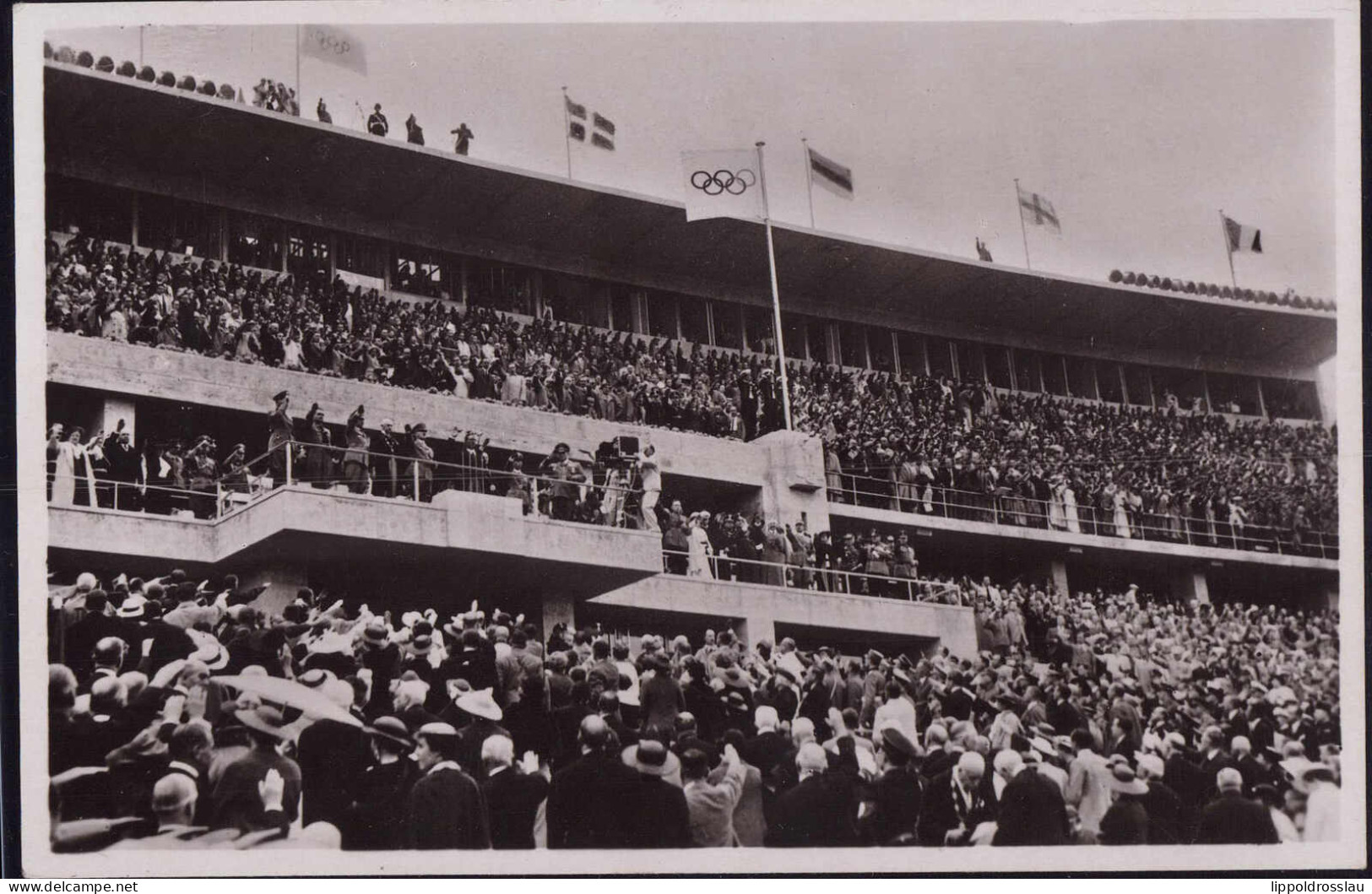 * Olympiade Berlin 1936 Eröffnung Im Stadion - Jeux Olympiques