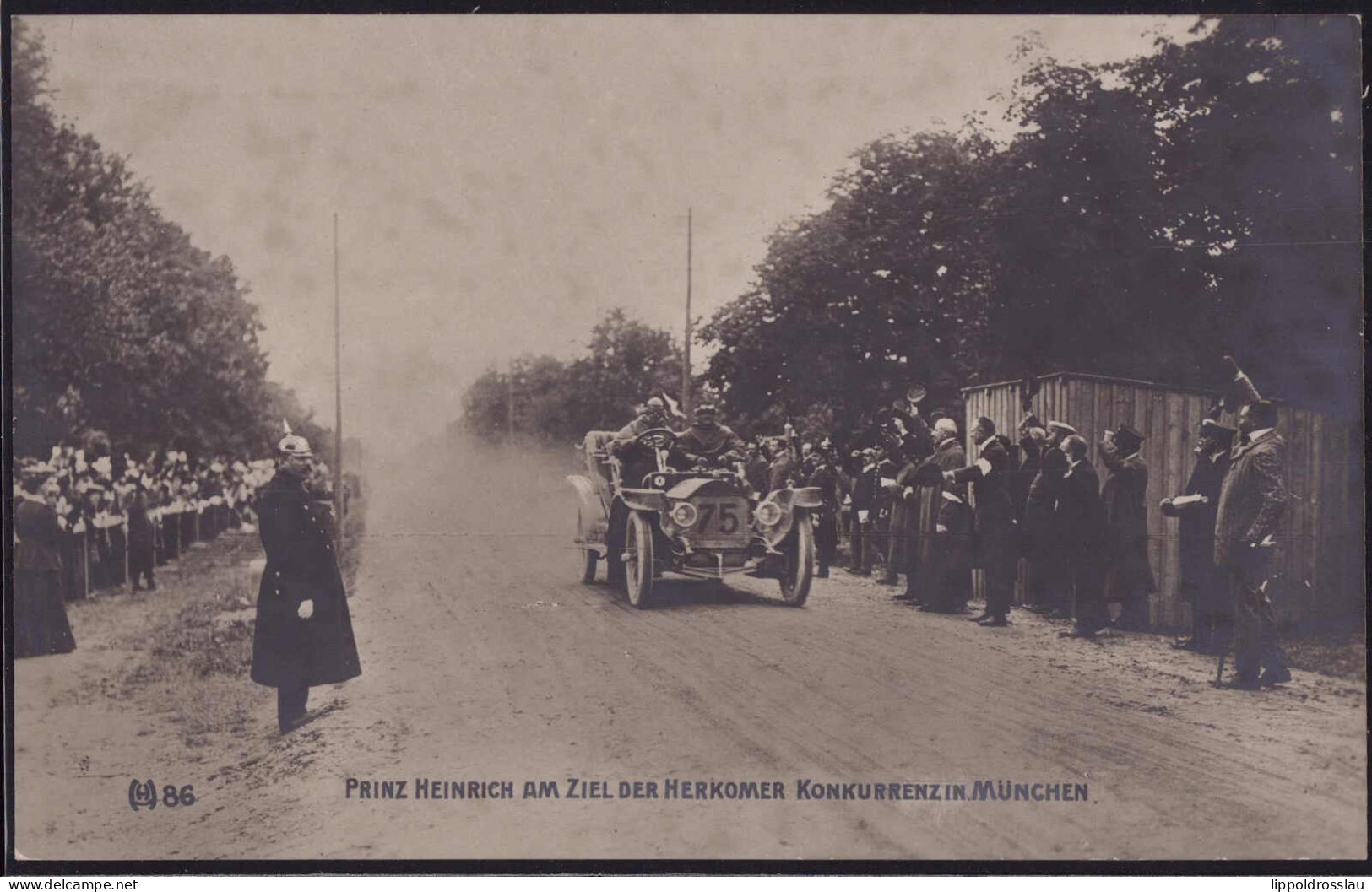 * Prinz Heinrich Am Ziel Der Herkomer Konkurrenz In München - Grand Prix / F1