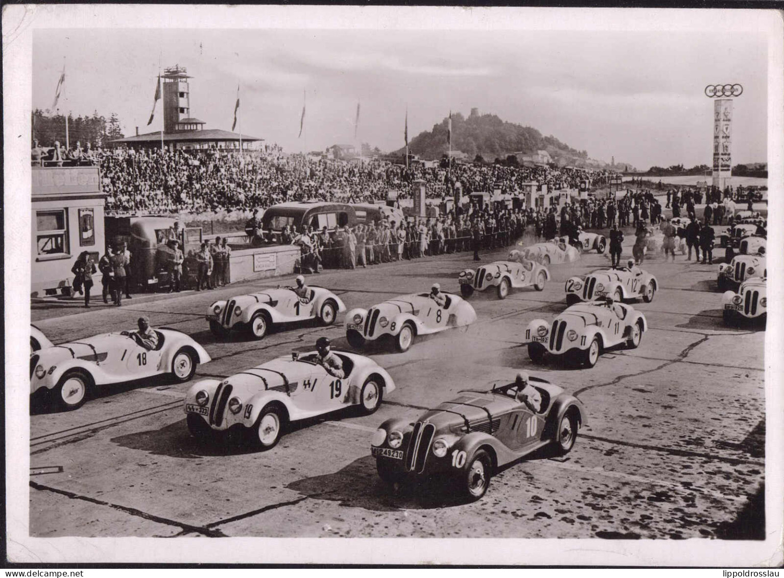 Gest. Nürburgring Großer Preis Von Deutschland 1938 SST Bedarf, EK 5mm - Grand Prix / F1