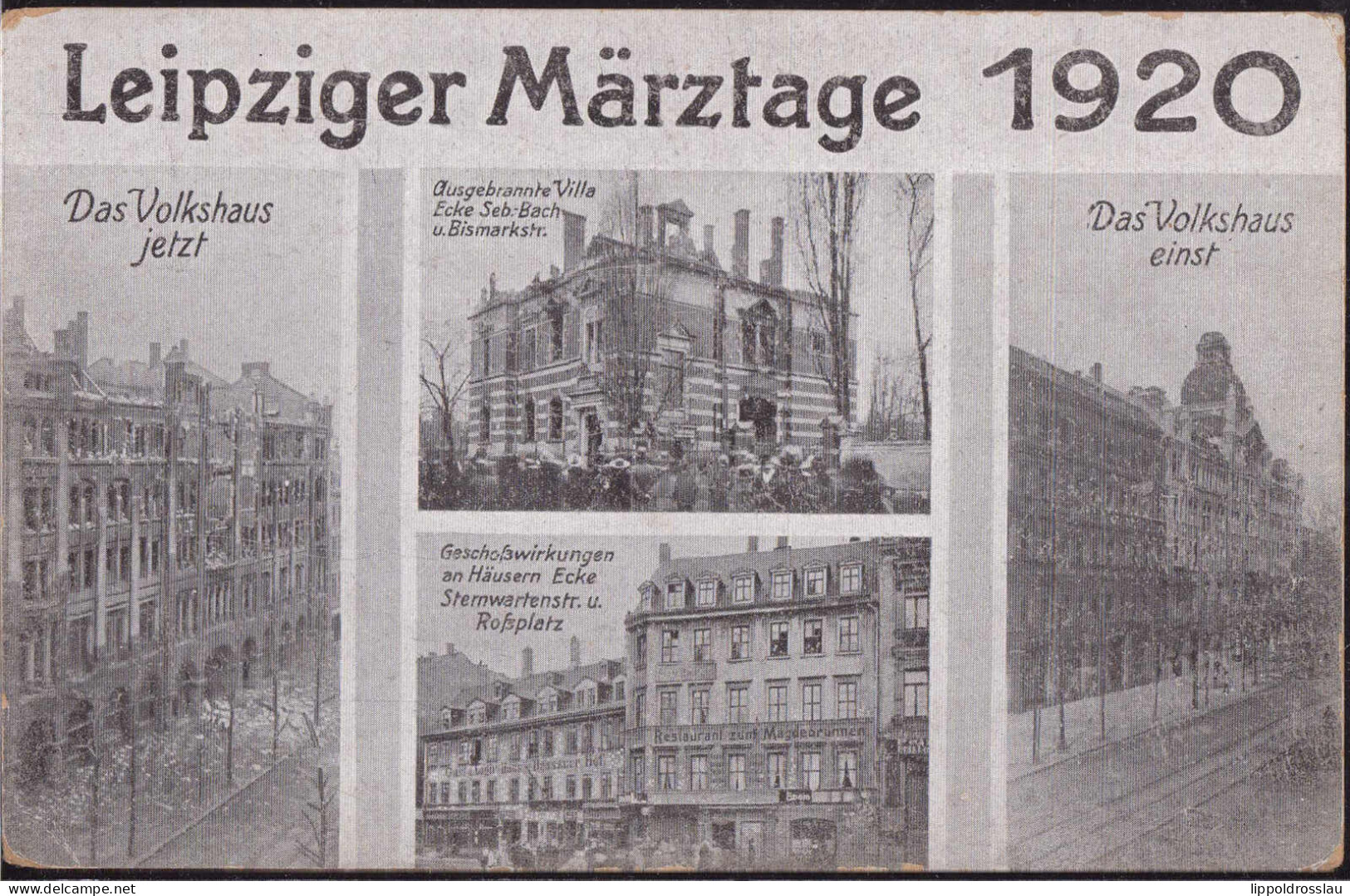 * Leipzig Märztage 1920, Min. Best. - Non Classés