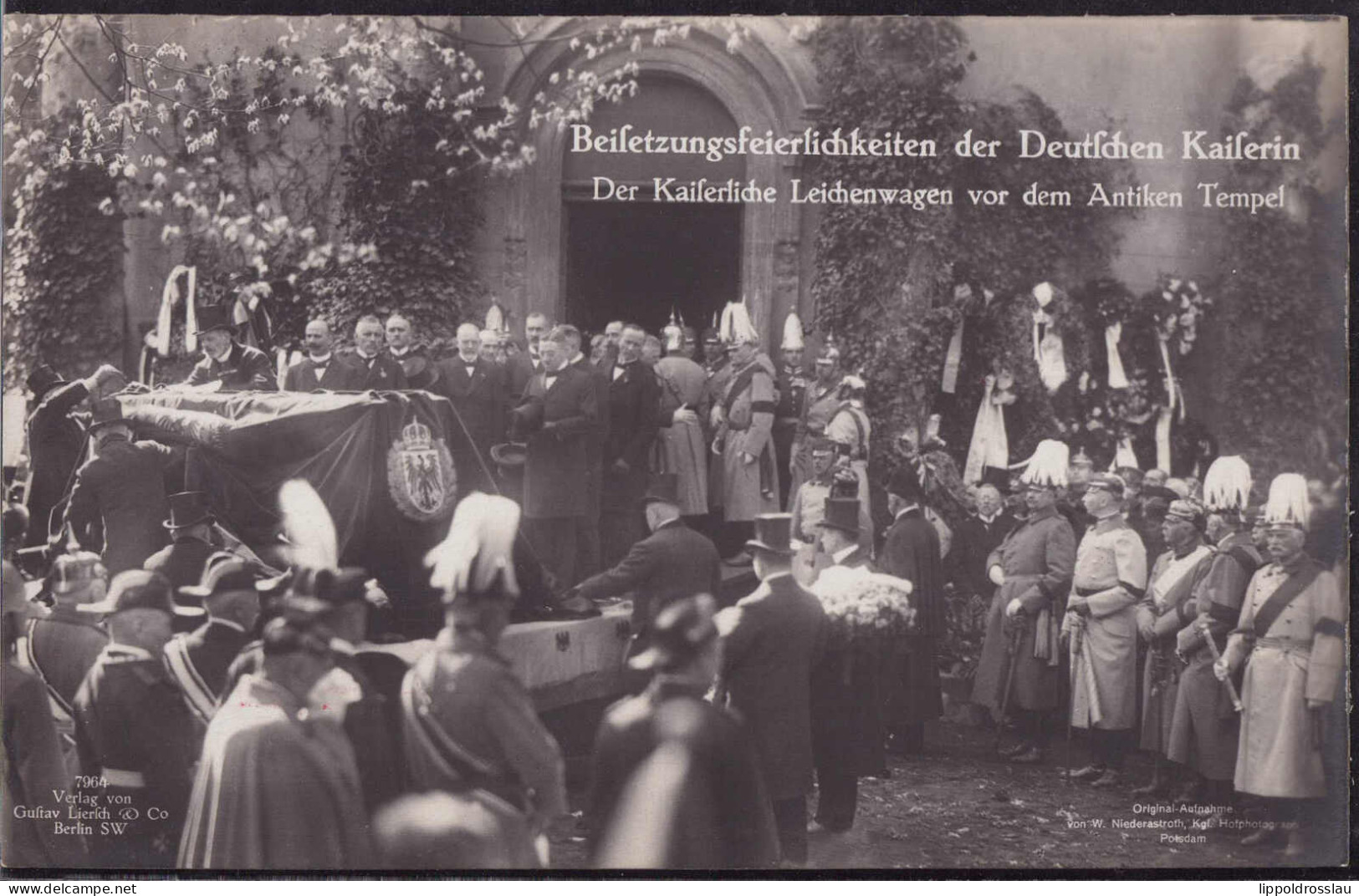 * Potsdam Beisetzungsfeierlichkeiten Der Deutschen Kaiserin - Personnages Historiques