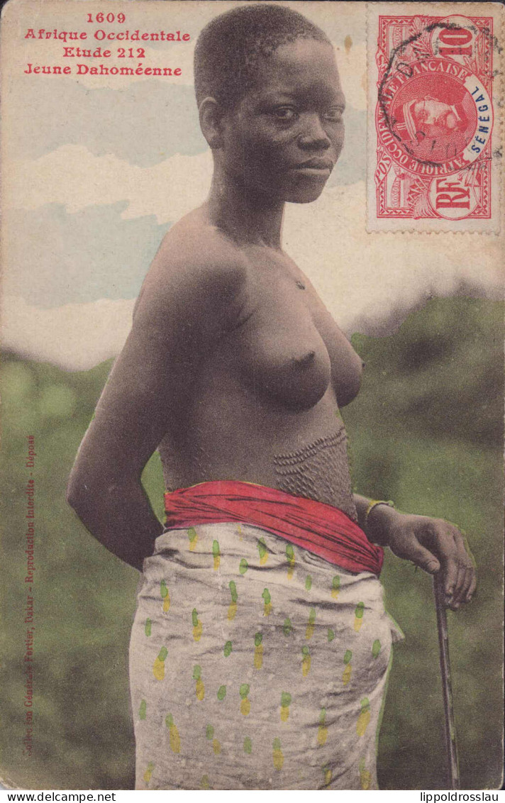 Gest. Junge Senegalesin 1909, Min. Best. - Asie