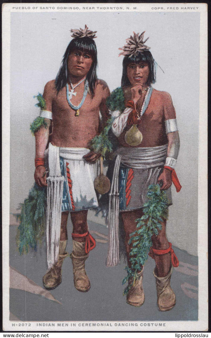 * Indianer Im Tanzkostüm - Asien