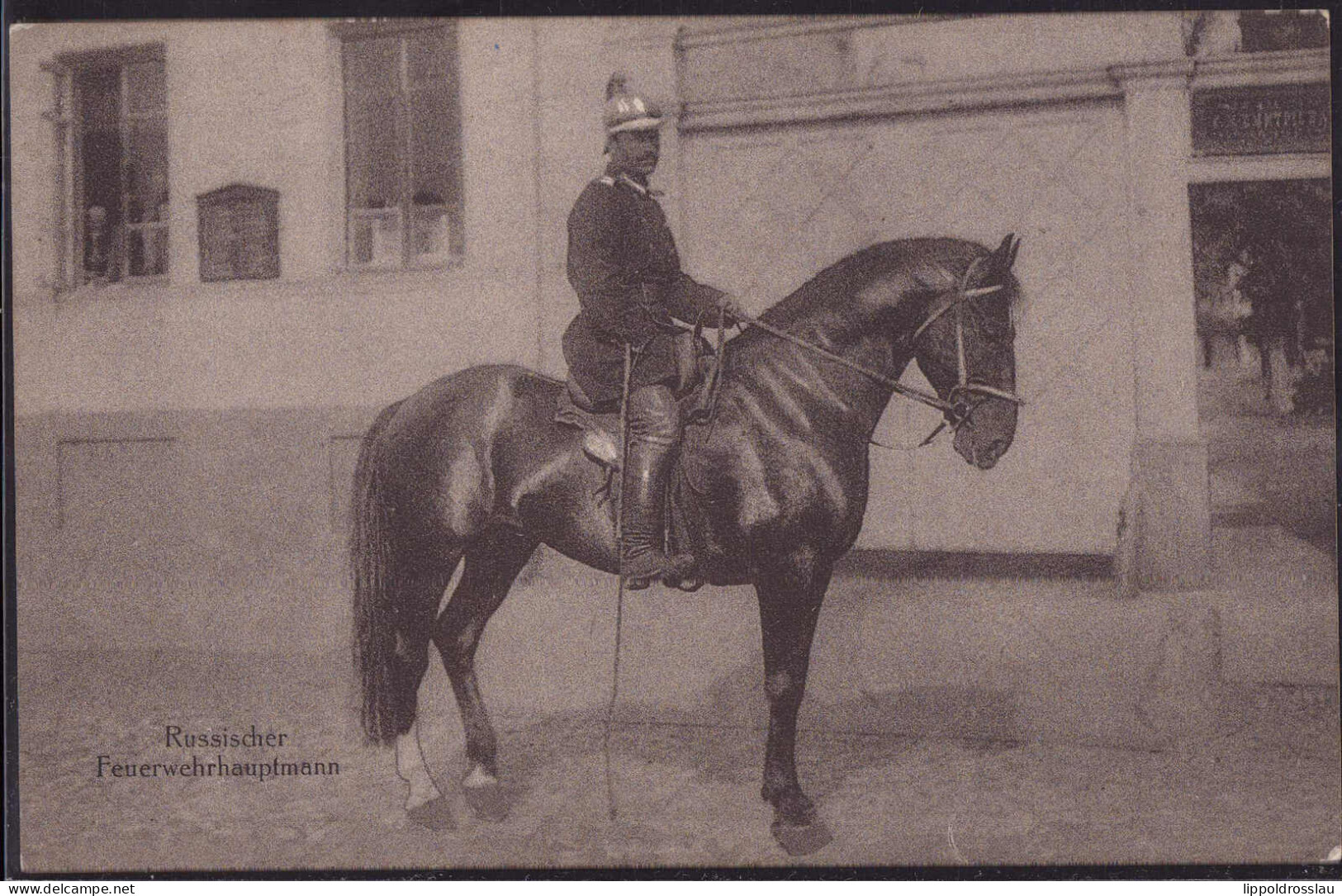 * Russischer Feuerwerhhauptmann - Firemen