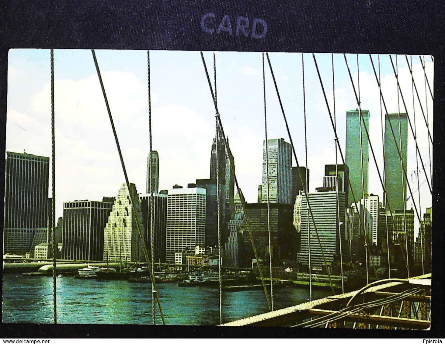 ►     Manhattan From  Brooklyn Bridge  NYC - NEW YORK - Brooklyn