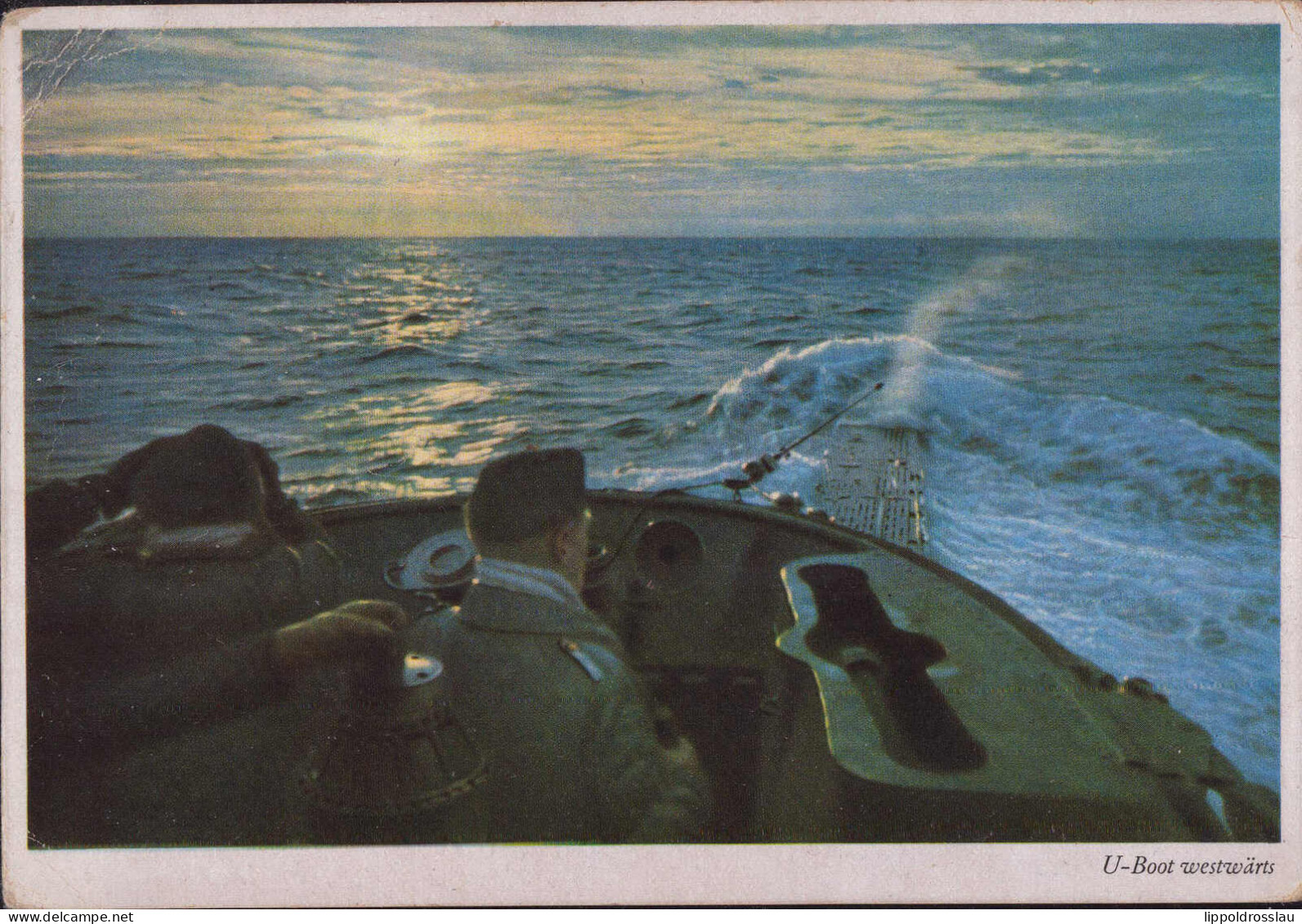 Gest. U-Boot Westwärts, Mehrere Eckknicke 1944 - Submarines
