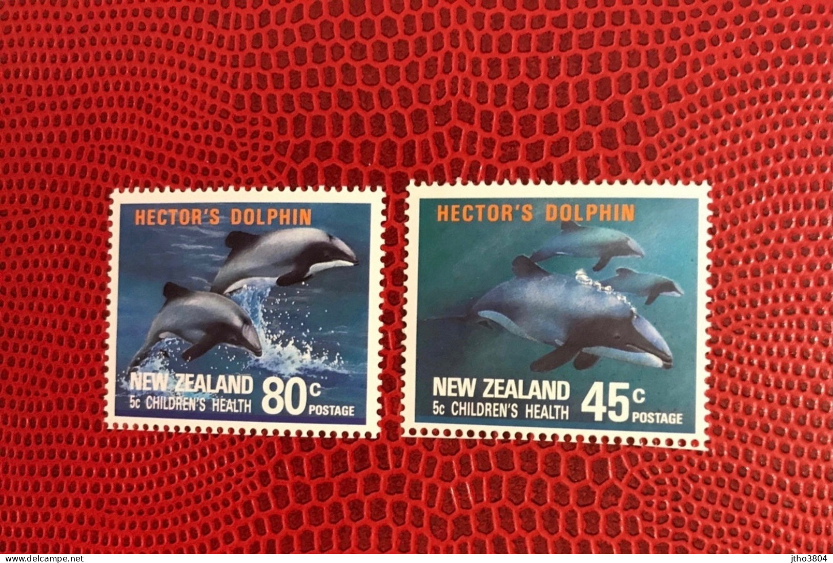 NOUVELLE ZÉLANDE 1991 2v Neuf MNH ** Mi 1195 / 1196 Delfín Dolphin Golfinho Delfin Delfino NEW ZEALAND - Delfine