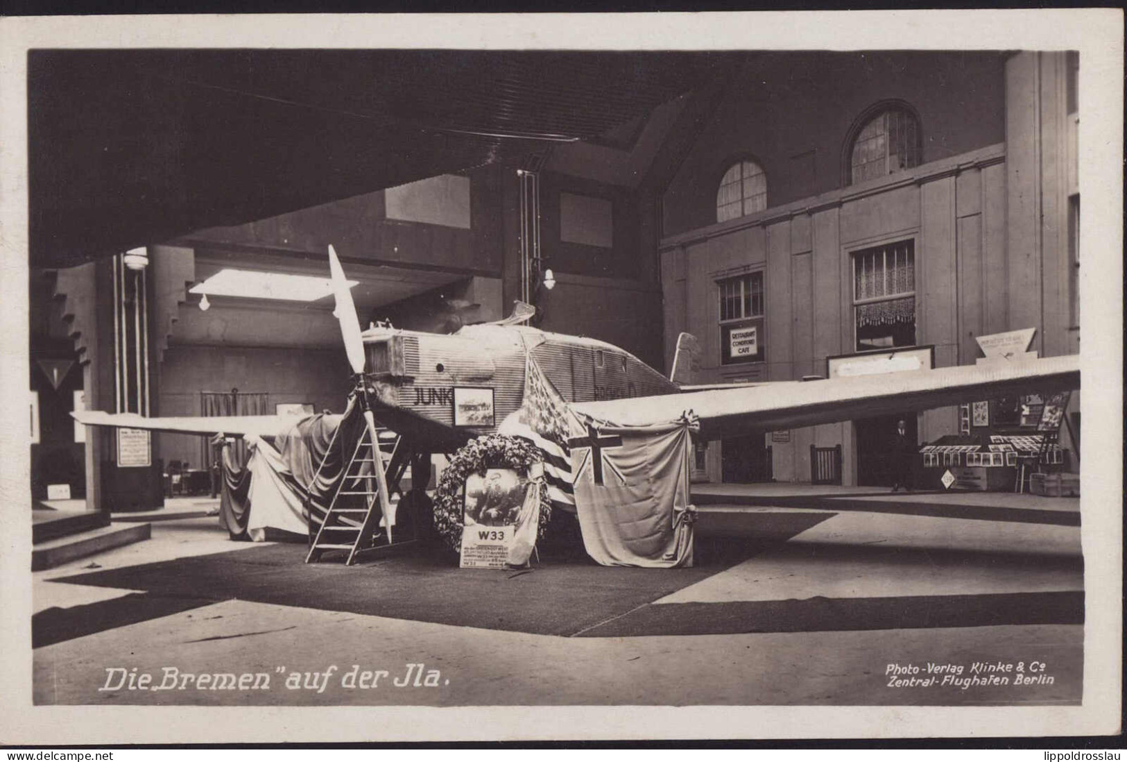 Gest. Junkers Bremen Auf Der ILA 1928 - 1939-1945: 2nd War