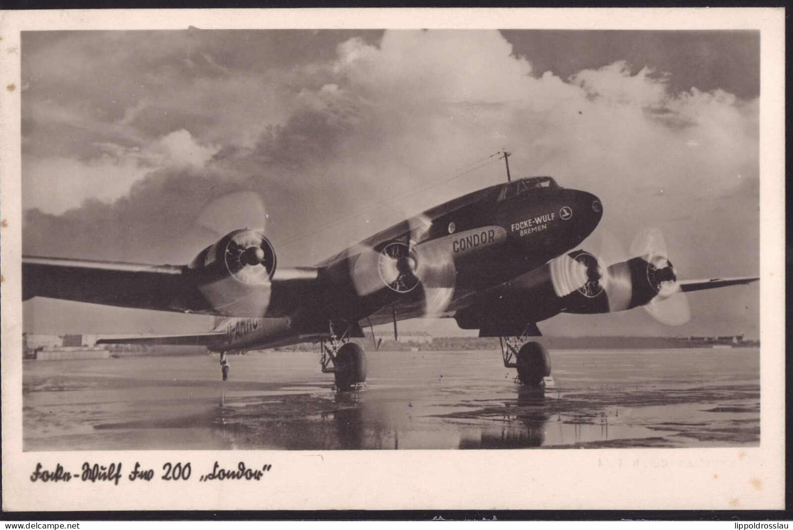 Gest. Focke-Wulf Fw 200 Condor, Feldpost 1941 - 1939-1945: 2de Wereldoorlog