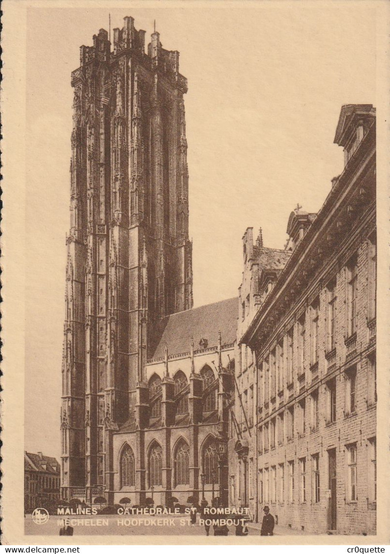 # BELGIQUE - MALINES / PANORAMAS Vers 1950 (lot De 4 CP) - Mechelen