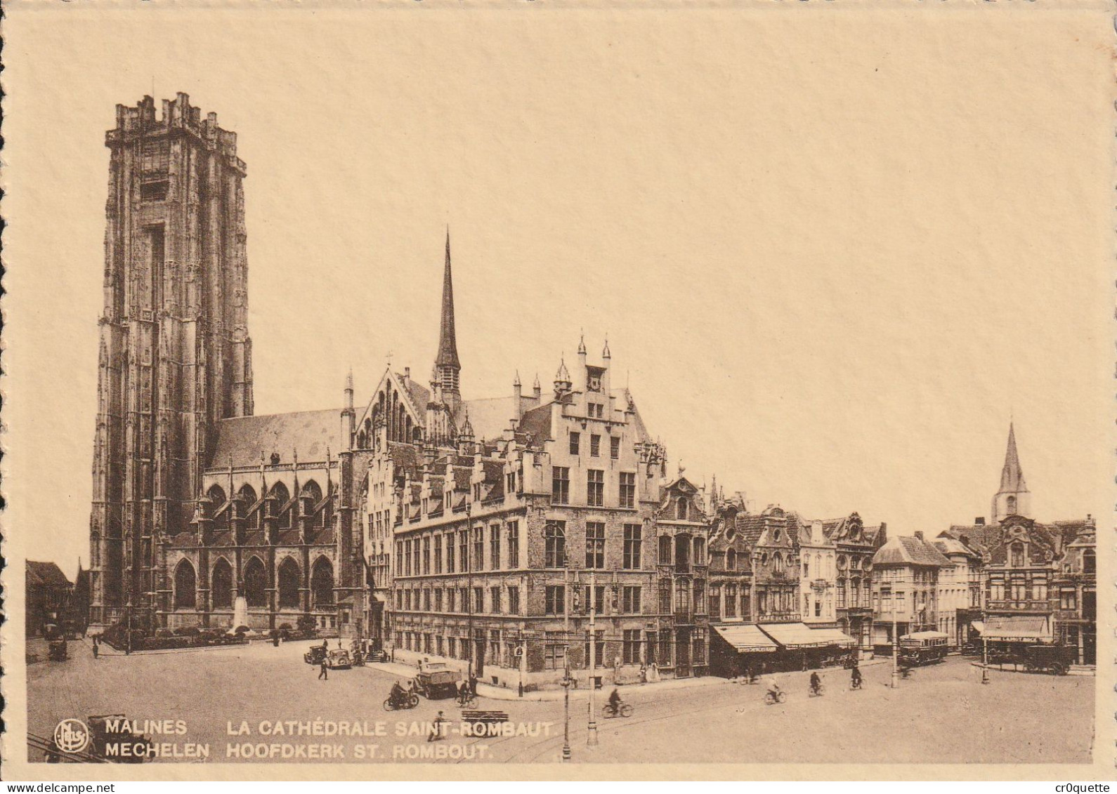 # BELGIQUE - MALINES / PANORAMAS Vers 1950 (lot De 4 CP) - Mechelen
