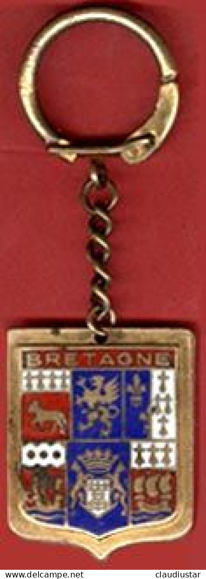 ** LOT  2  PORTE - CLEFS  BRETAGNE ** - Portachiavi