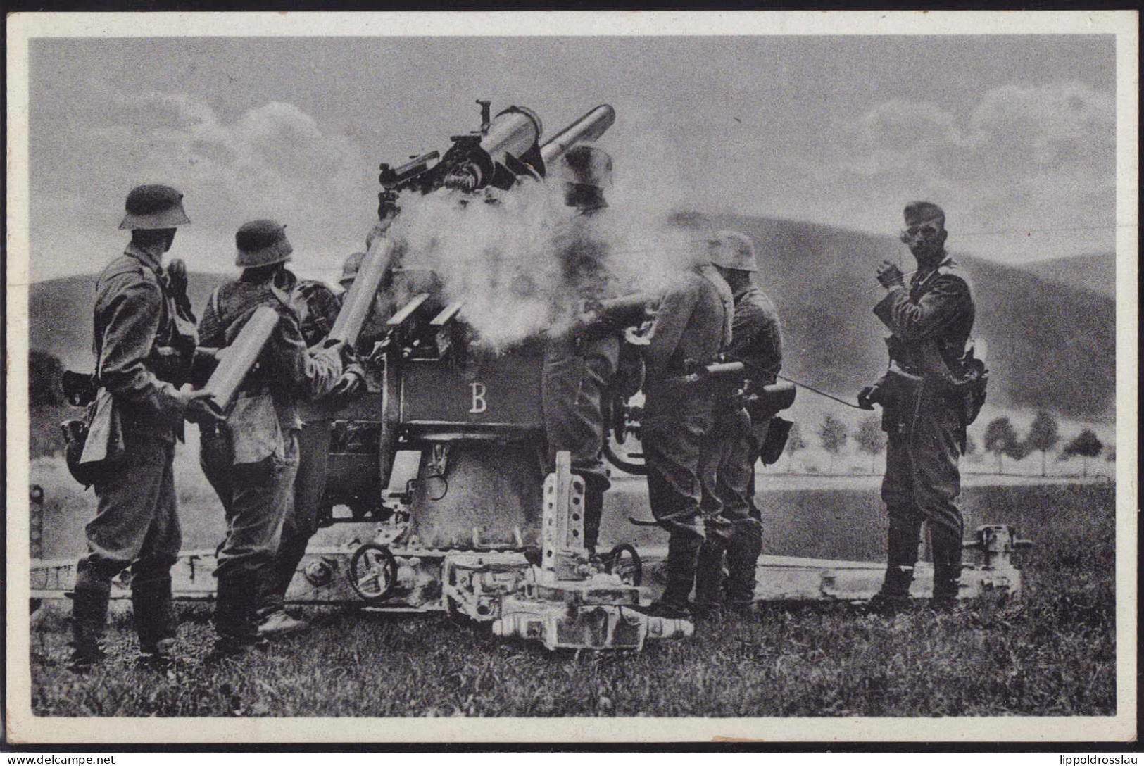Gest. Schwere Artillerie Feuert 1938 - Guerre 1939-45
