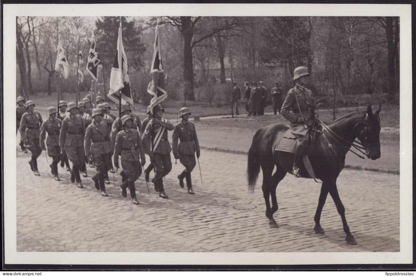* Dresden Oberst Stempel Zu Pferd Inf.-Regt. 1937 - Guerre 1939-45