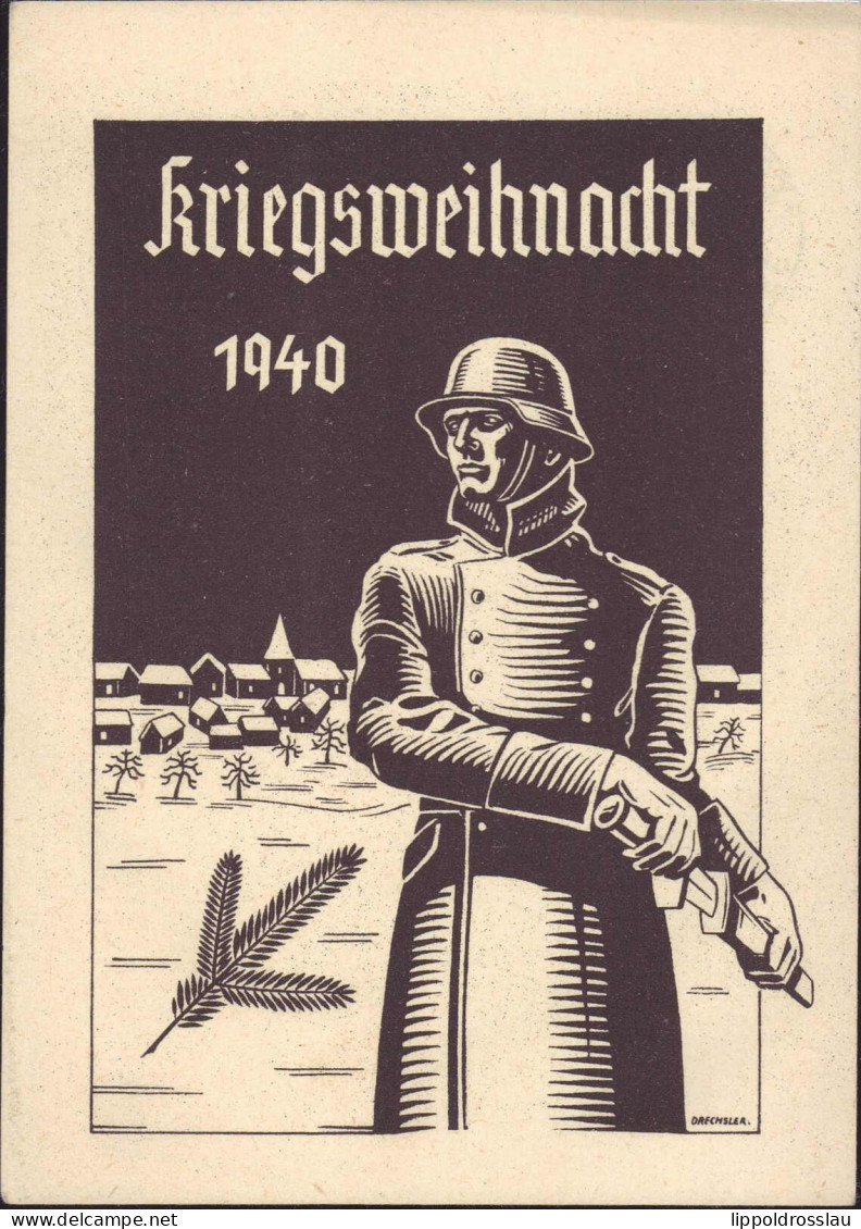 Gest. Kriegsweihnachten 1940, Feldpost Nr. 00760 - Guerre 1939-45